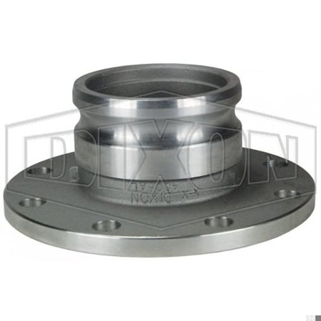 Dixon Cam and Groove Adapter, 8 in, Adapter x Class 150 Flange, Aluminum 800-AL-AL